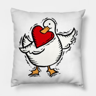 Cute Little Duck Pillow