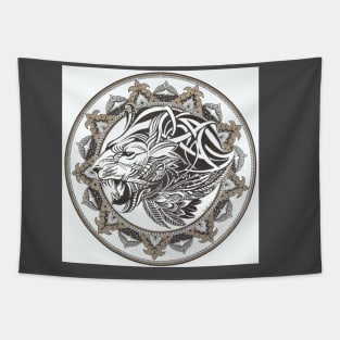 Roaring Lion Tapestry