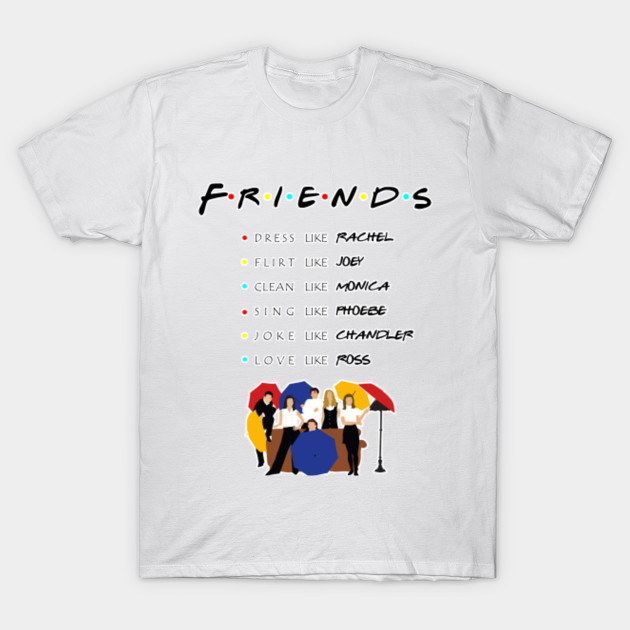 friends shirt design