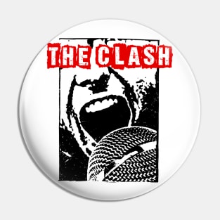 the clash scream Pin