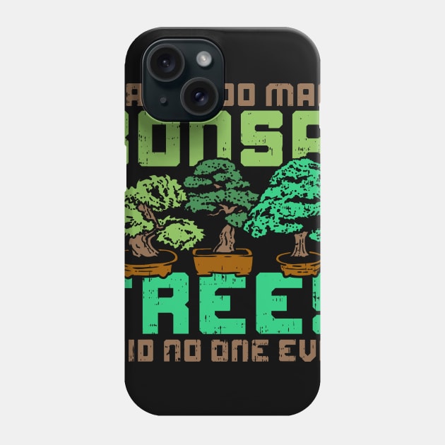 BONSAI Tiny Tree Friend Phone Case by Lomitasu