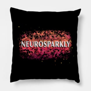 Neurosparkly Pink Pillow