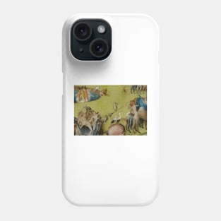 The Garden of Earthly Delights detail - Hieronymus Bosch Phone Case