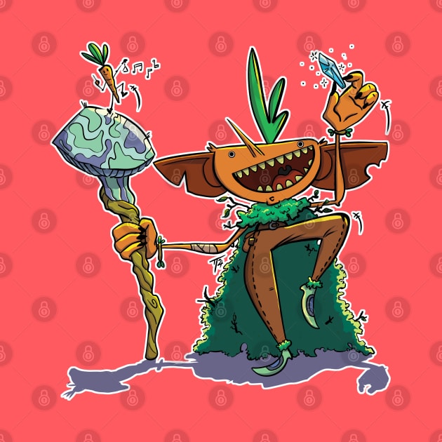 Swartho The Carrot Goblin Druid by Ttavner