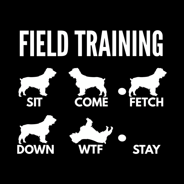 Field Training Field Spaniel Tricks by DoggyStyles