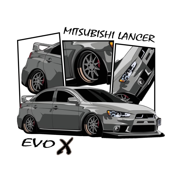 Mitsubishi Lancer EVO X by T-JD