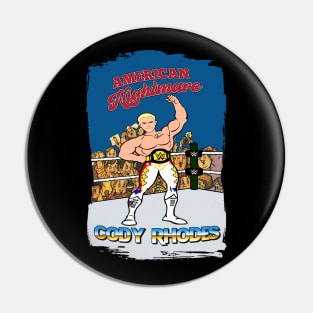 Cody Rhodes 80s Action Star Pin