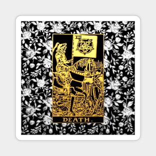 Floral Tarot Print - Death Magnet