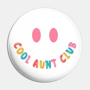 Cool Aunt Club Pin