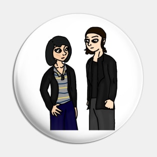 Genderbent Mike and El Pin