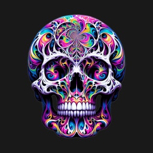 psychedelic skull T-Shirt