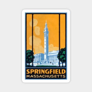 1913 Springfield Massachusetts Magnet