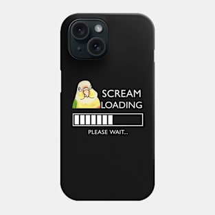 Scream Loading Pineapple Conure Phone Case