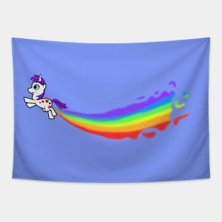 Rainbow Pride Unicorn Tapestry