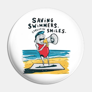 Saving swimmers spreading smiles Pin