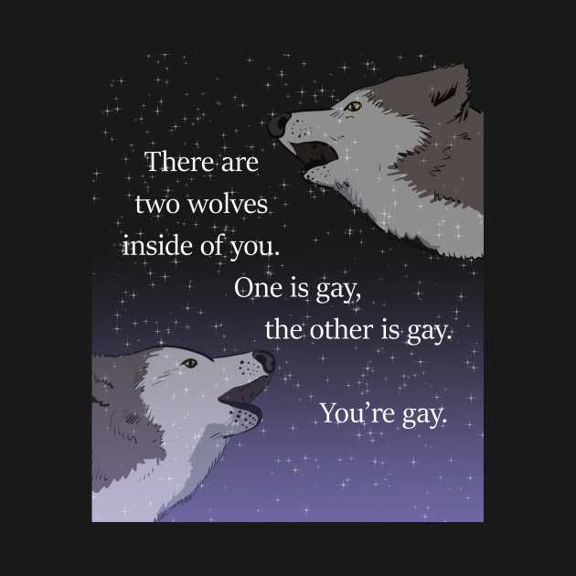 gay definition of wolf