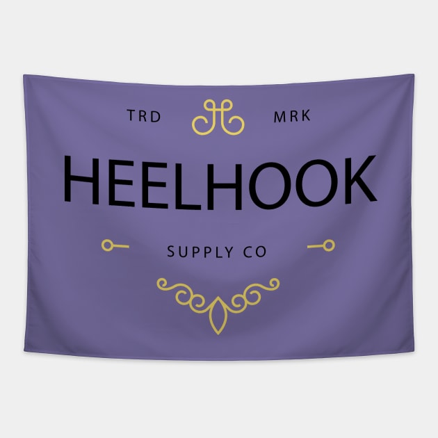 Heelhook Supply Co Tapestry by TheGrappleTradingCo