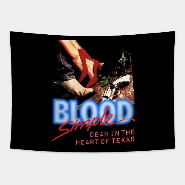 Blood Simple Design Tapestry by HellwoodOutfitters