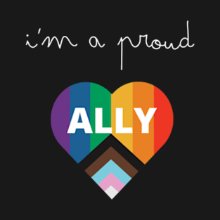 I am a proud ally. T-Shirt