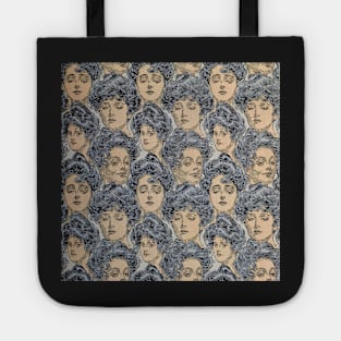 Gibson Girl Wallpaper Tote