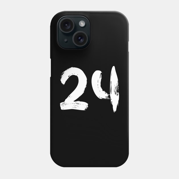 Number 24 Phone Case by Erena Samohai