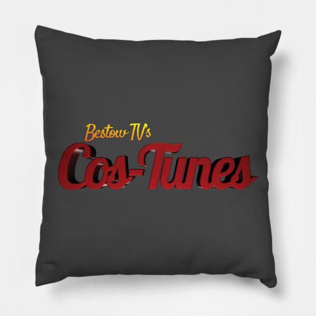 Cos-Tunes logo Pillow by sirbestow