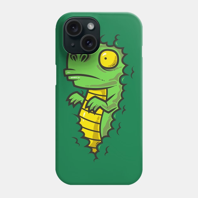 Dino in the Bush Phone Case by krisren28