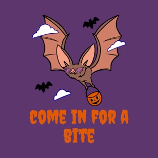 Come In For A Bite Bat T-Shirt
