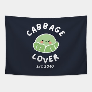 Cabbage Lover Since 2010 Cute Tapestry