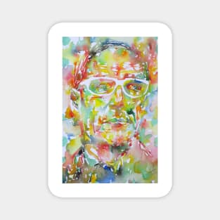 WILLIAM S. BURROUGHS watercolor portrait .3 Magnet