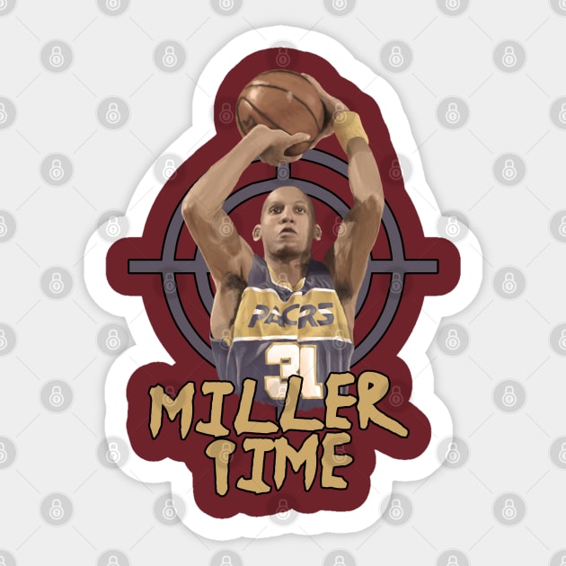 MILLER TIME STICKER - LARGE