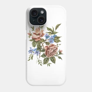 Rustic Wildflowers Bouquet Phone Case