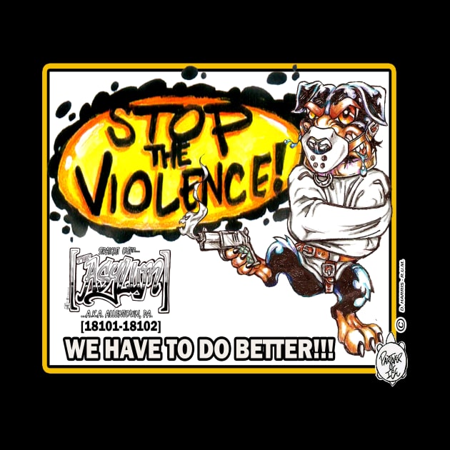 STOP THE VIOLENCE - ASYLUM EDIT by DHARRIS68