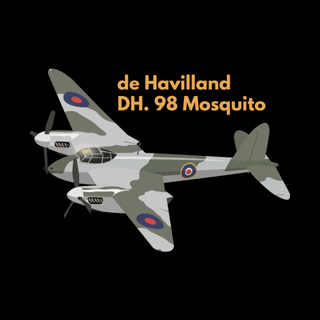 de Havilland DH.98 Mosquito British WW2 Airplane by NorseTech