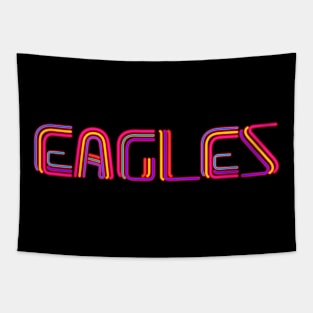 Retro Animal - Eagles Neon's Tapestry