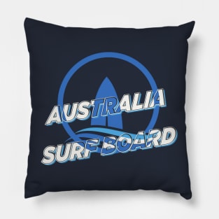 Australia surf board Pillow