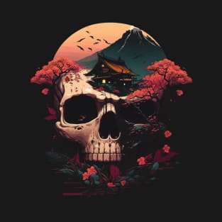 skull illustration T-Shirt