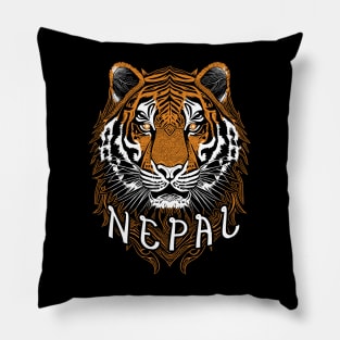 Nepal Tiger Pillow