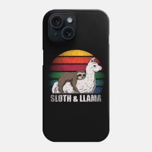 Sloth & Llama Phone Case