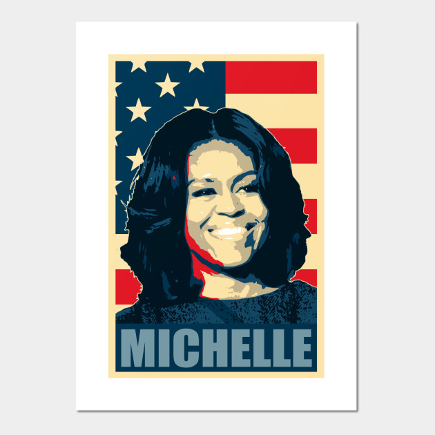 Michelle Obama Proud American Michelle Obama Posters And Art Prints Teepublic