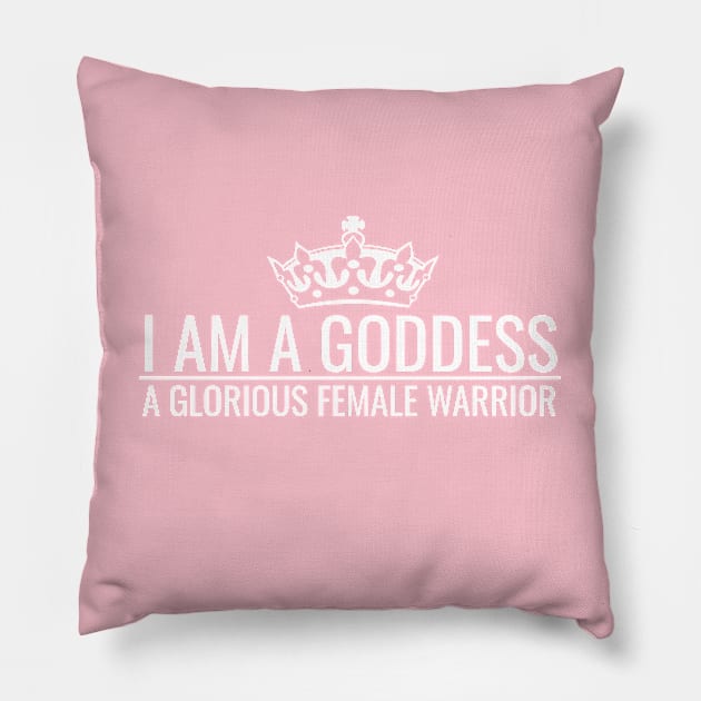 Goddess Pillow by lyndsayruelle