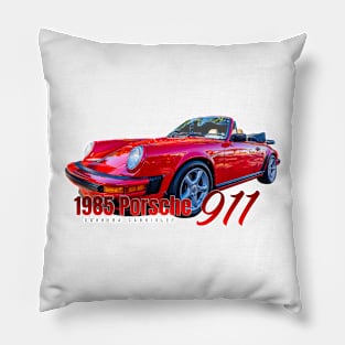 1985 Porsche 911 Carrera Cabriolet Pillow