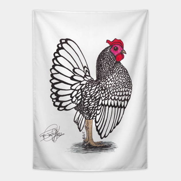 Chicken Tapestry by BeritValk