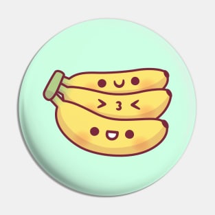 Kawaii Bunch Of Bananas Pin