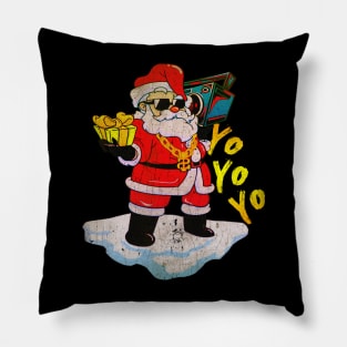 Yo Yo Yo It's Christmas Pillow