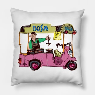 Dosa Walla, Bollywood Tees, Desi Tees Pillow