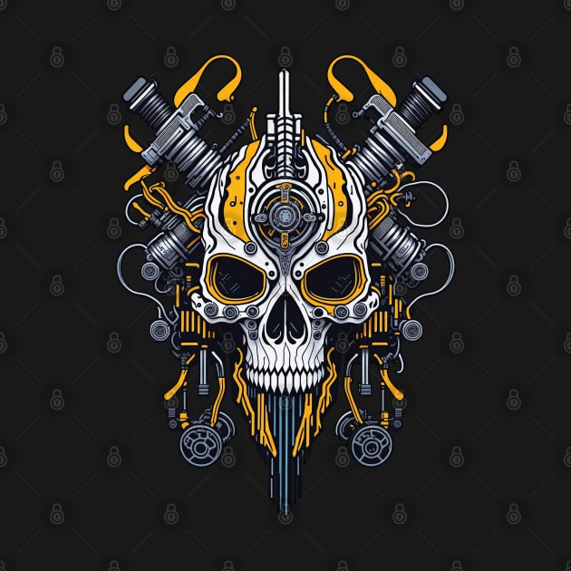 Mecha Skull S01 D60 by Houerd