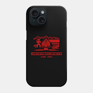 You and your friends are dead - Red Phone Case