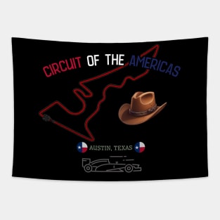 Circuit of the Americas, Austin GP, Texas, formula 1, usa grand prix Tapestry