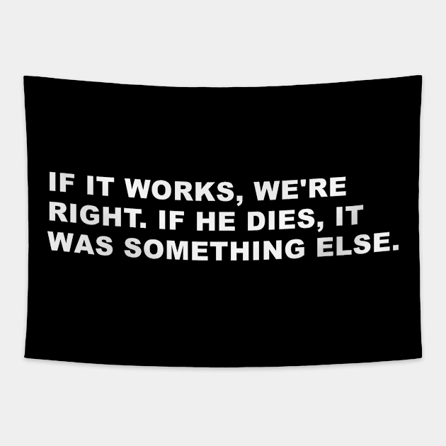 House Quote Tapestry by WeirdStuff